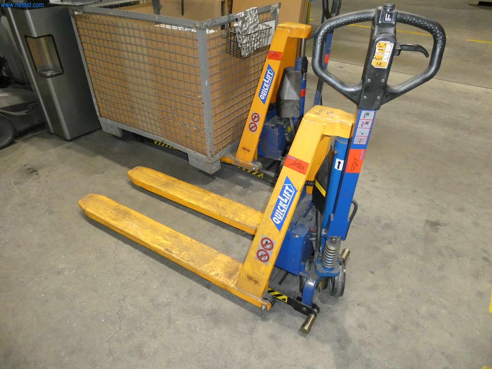 Elektrohydraulik-Scherenhochhubwagen Seco ESGH1000i